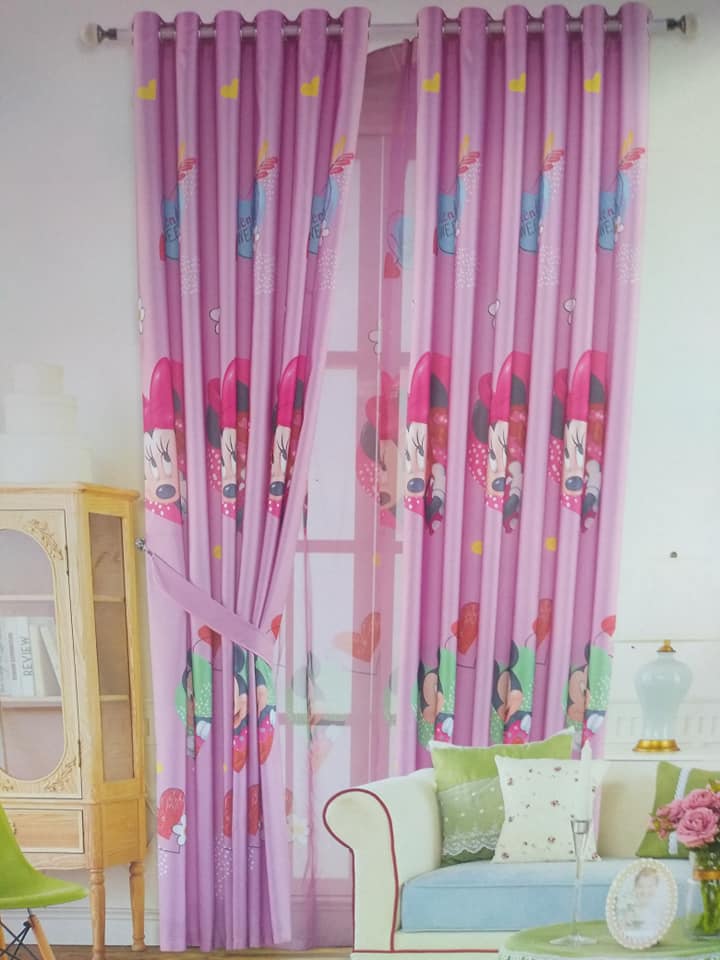 Confrontar personaje Buscar a tientas Cortinas Infantiles, lindos diseños para decoración de sus habitaciones